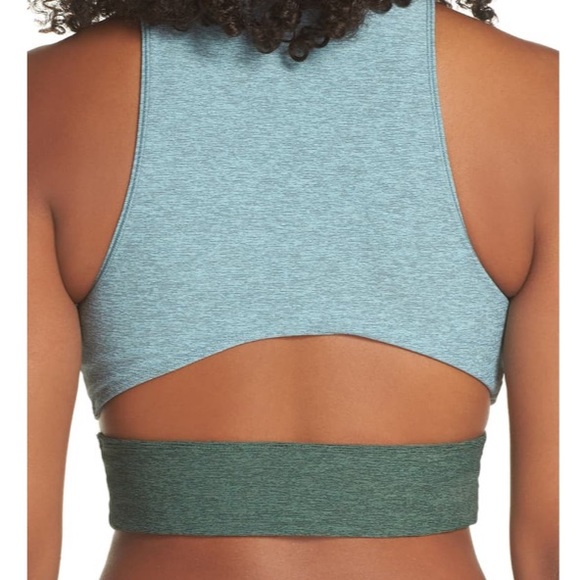 Outdoor Voices Other - Outdoor Voices Teal Tri-tone Sports Bra Size XS